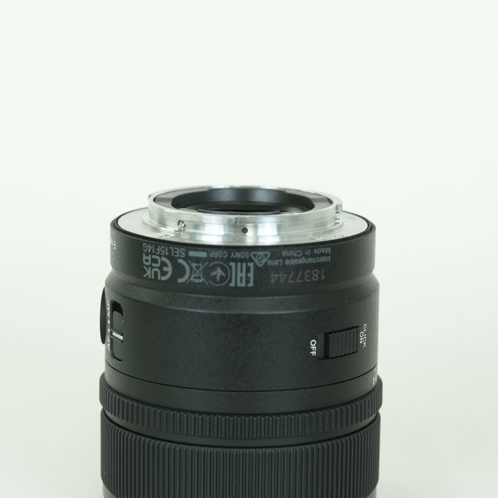 SONY E 15mm F1.4 G SEL15F14G