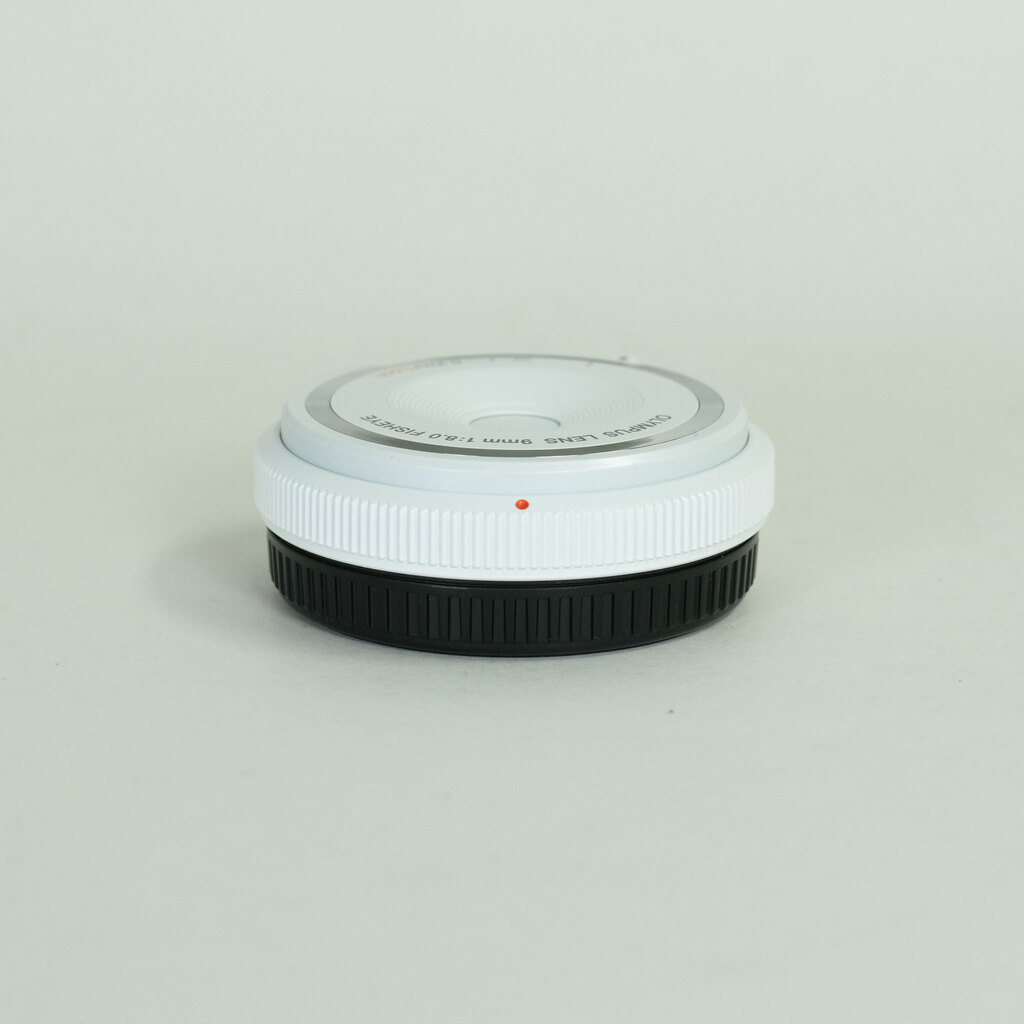 OLYMPUS フィッシュアイボディキャップレンズ(9mm F8.0 FISHEYE) BCL-0980 ホワイト OLYMPUS フィッシュアイボディキャップレンズ(9mm F8.0 FISHEYE) BCL-0980 ホワイト