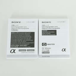 SONY FE 50mm F1.2 GM SEL50F12GM
