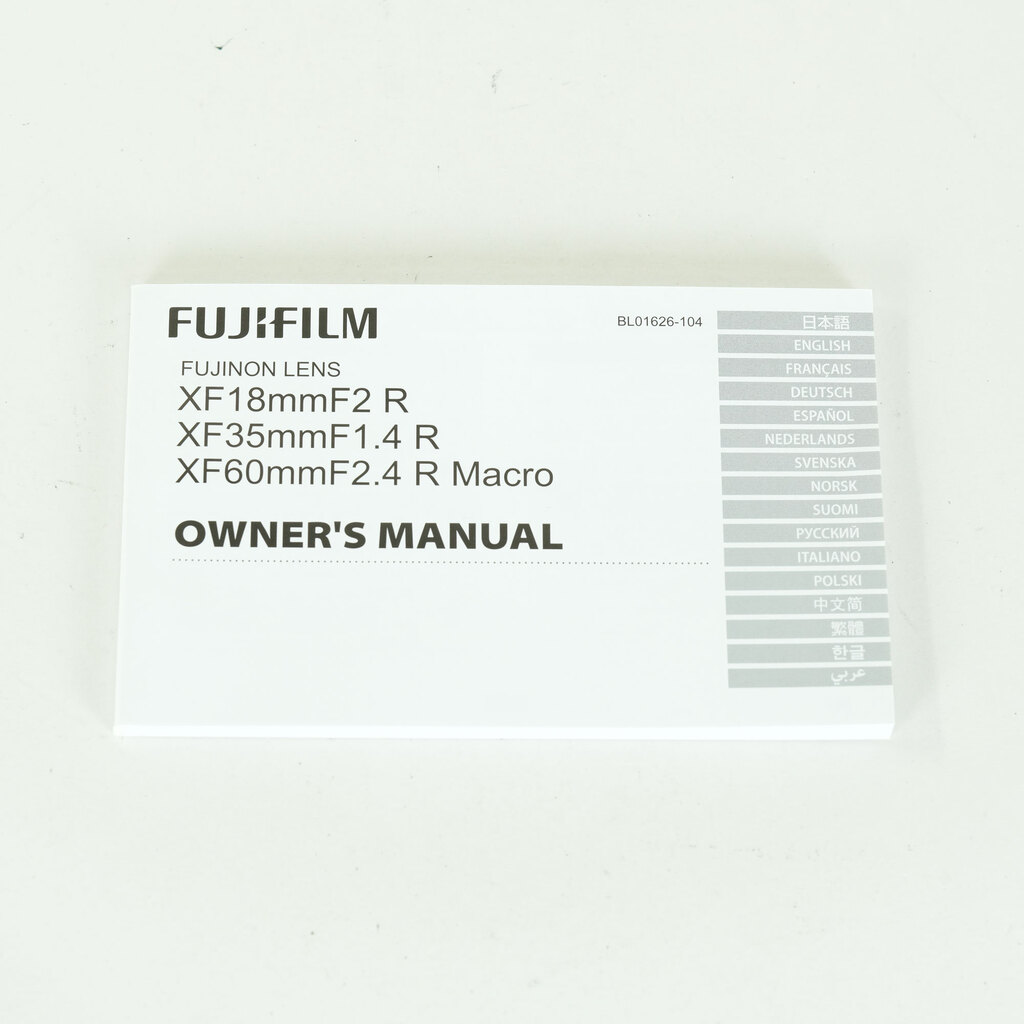 FUJIFILM XF35mmF1.4 R