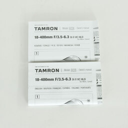 TAMRON 18-400mm F/3.5-6.3 Di II VC HLD (Model B028) [キヤノン用]