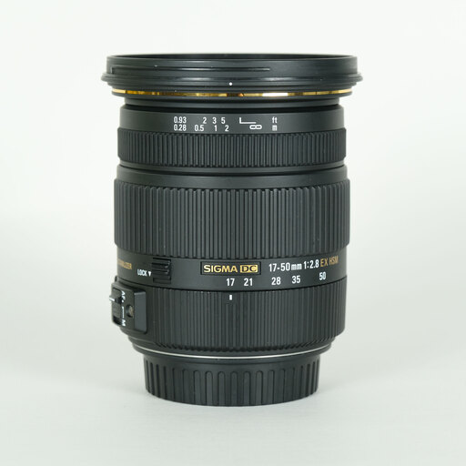 SIGMA 17-50mm F2.8 EX DC OS HSM キヤノンEF用を解説｜F2.8通し・手