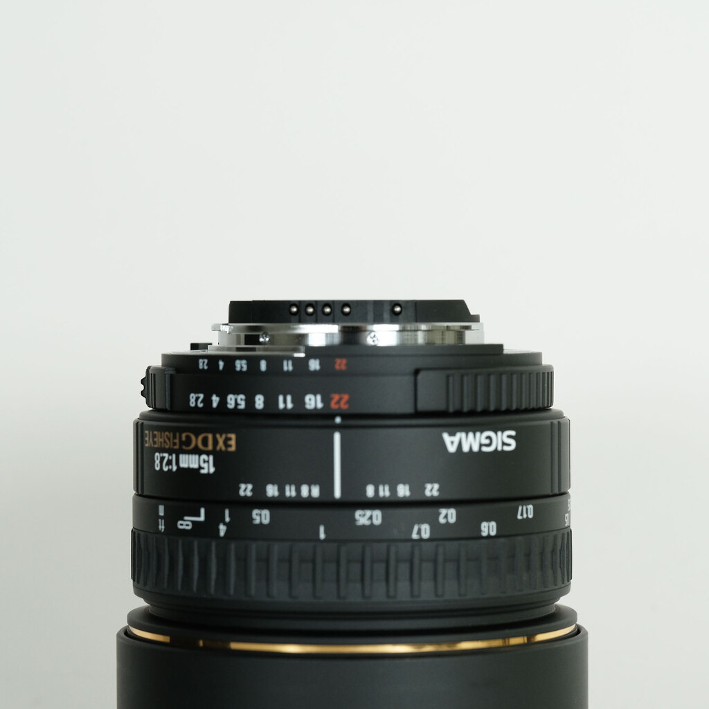 SIGMA 15mm F2.8EX DG DIAGONAL FISHEYE (ニコンF用)