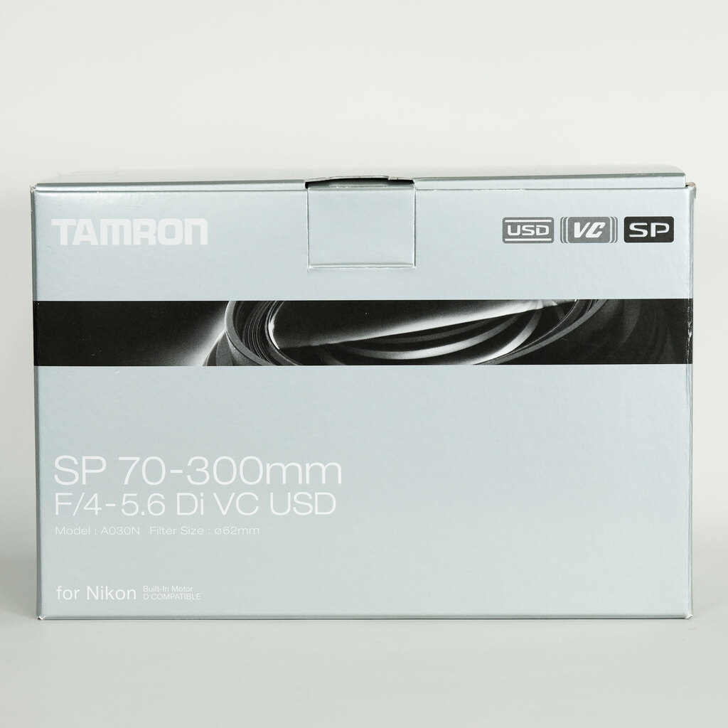 TAMRON SP 70-300mm F/4-5.6 Di VC USD (Model A030) [ニコンF用]