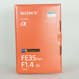 SONY Distagon T* FE 35mm F1.4 ZA SEL35F14Z