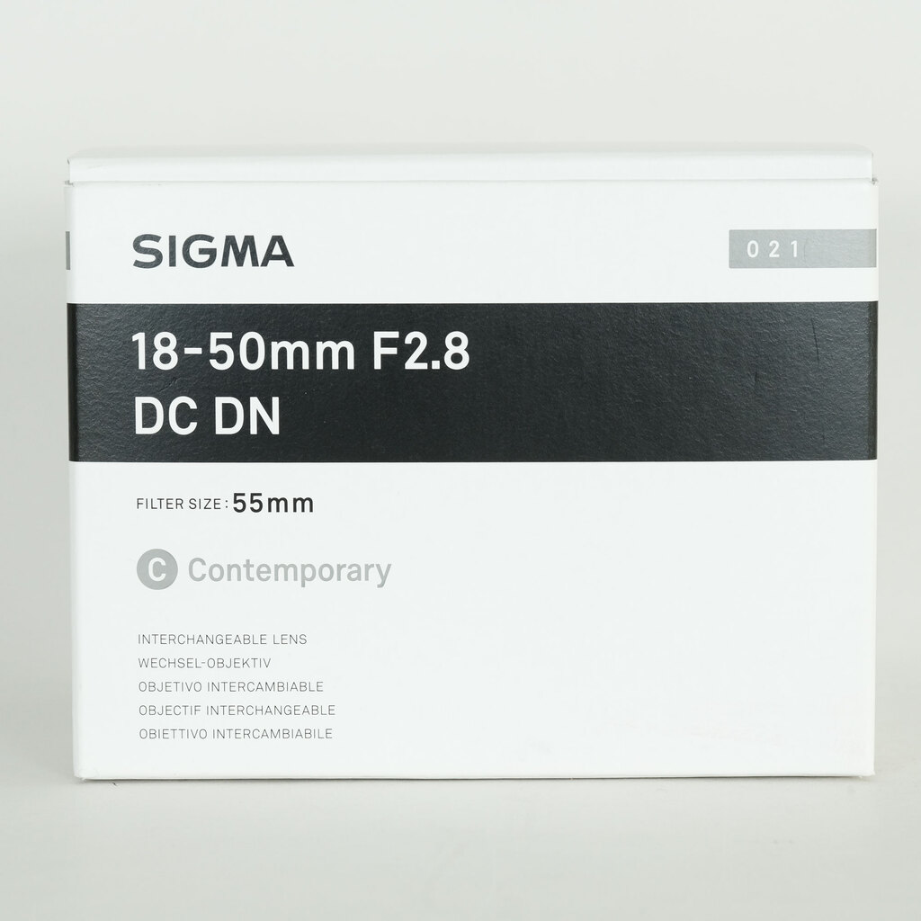 SIGMA 18-50mm F2.8 DC DN｜Contemporary [フジフイルムX用]