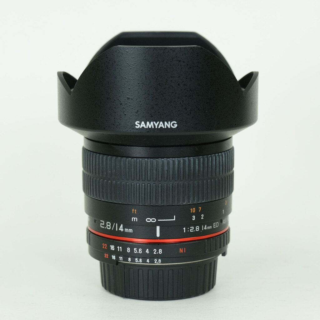 SAMYANG 14mm F2.8 ED AS IF UMC (ニコンF用) SAMYANG 14mm F2.8 ED AS IF UMC (ニコンF用)