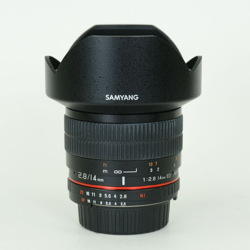 SAMYANG 14mm F2.8 ED AS IF UMC (ニコンF用) SAMYANG 14mm F2.8 ED AS IF UMC (ニコンF用)