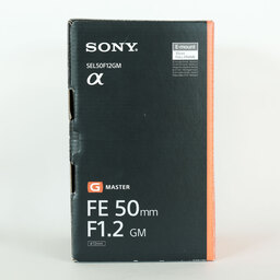 SONY FE 50mm F1.2 GM SEL50F12GM