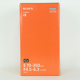 SONY E 70-350mm F4.5-6.3 OSS SEL70350G