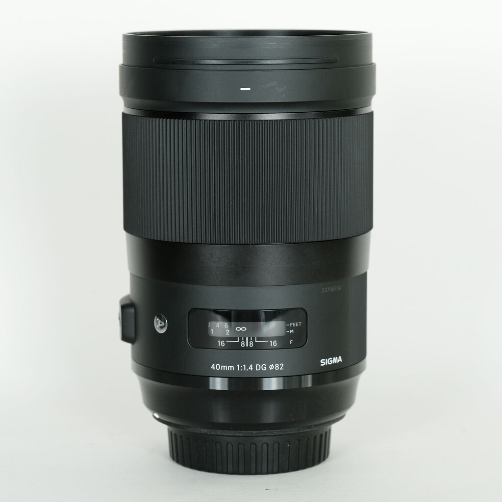 SIGMA 40mm F1.4 DG HSM｜Art [キヤノンEF用]