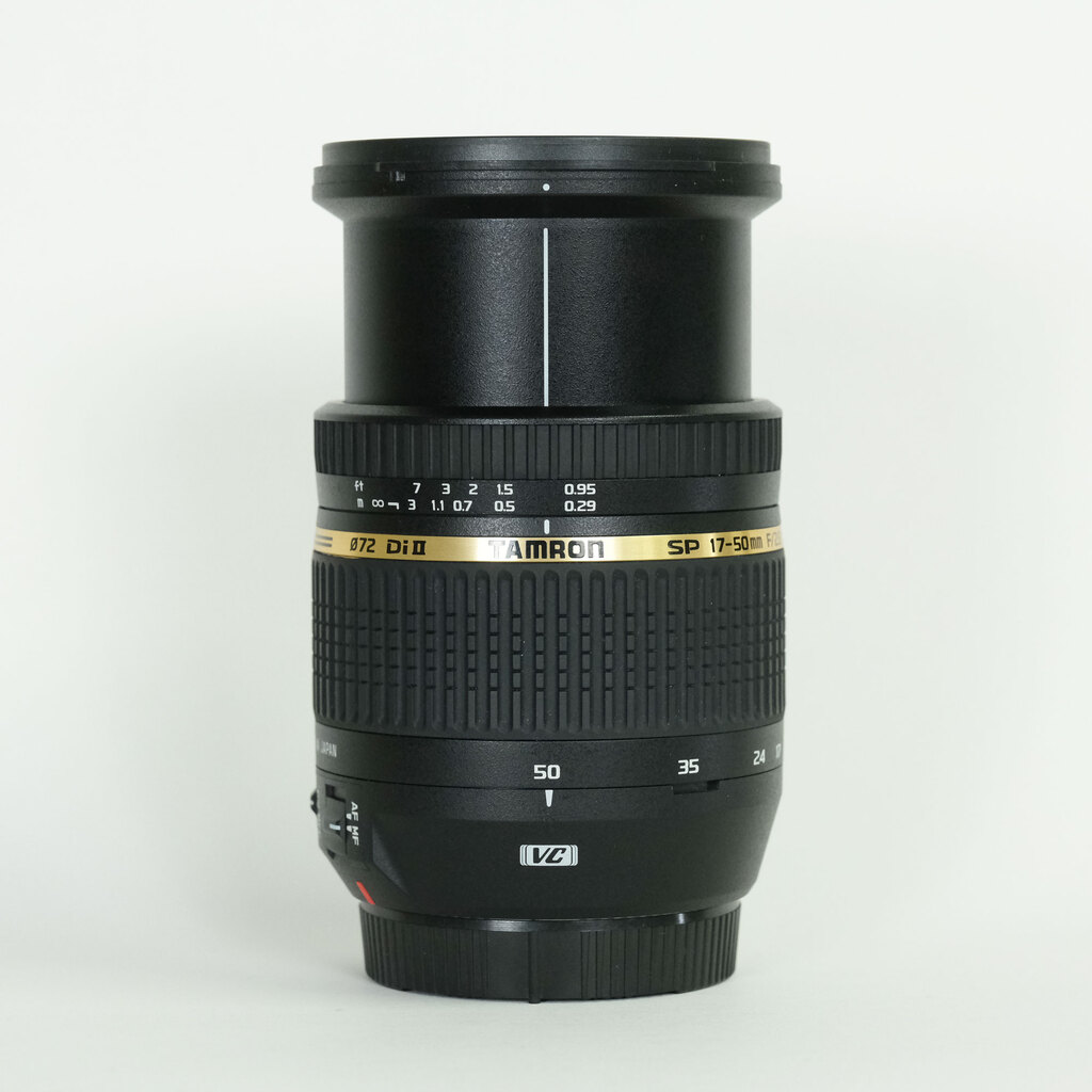 TAMRON SP 17-50mm F2.8 XR DiII VC /Model B005E (キヤノンEF用) TAMRON SP 17-50mm F2.8 XR DiII VC /Model B005E (キヤノンEF用)