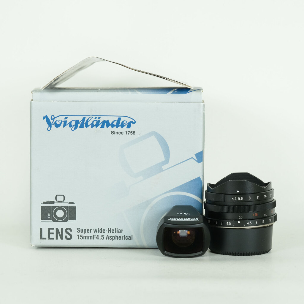 Voigtlander スーパーワイドヘリア 15mm F4.5 Aspherical ブラック