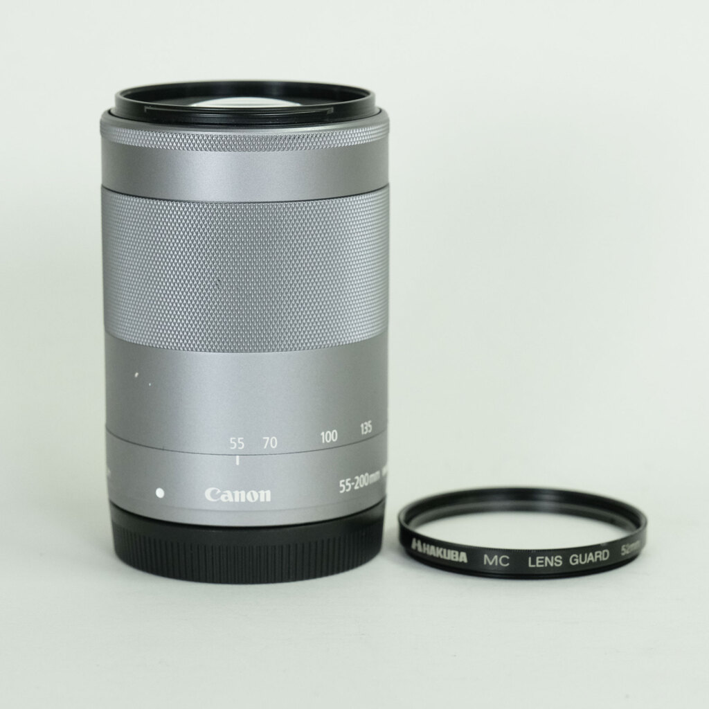Canon EF-M55-200mm F4.5-6.3 IS STM シルバー Canon EF-M55-200mm F4.5-6.3 IS STM シルバー