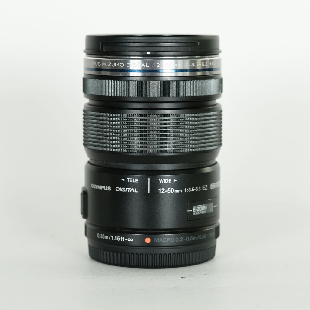 OLYMPUS M.ZUIKO DIGITAL ED 12-50mm F3.5-6.3 EZ ブラックの出品