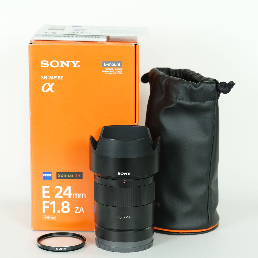 SONY Sonnar SEL24F18Z レンズ　箱無し SONY Sonnar T* E 24mm F1.8 ZA SEL24F18Zの出品 | ONE SCENE（ワン