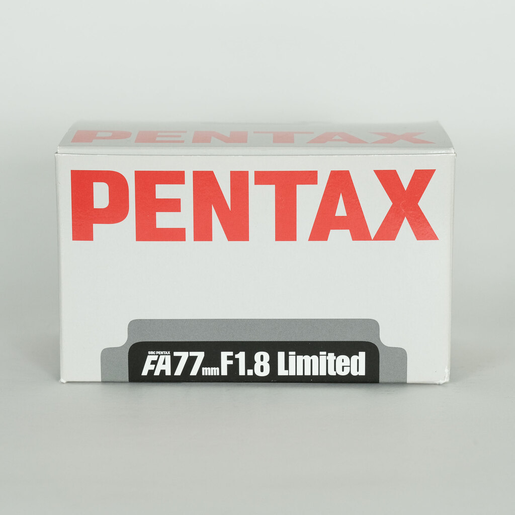 PENTAX FA77mm F1.8 Limited ブラック
