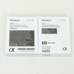 SONY FE 35mm F1.4 GM SEL35F14GM