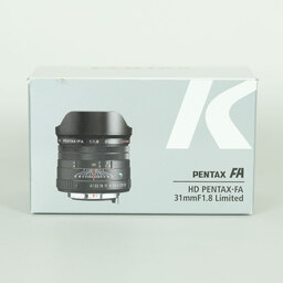 PENTAX HD PENTAX-FA 31mmF1.8 Limited PENTAX HD PENTAX-FA 31mmF1.8 Limited