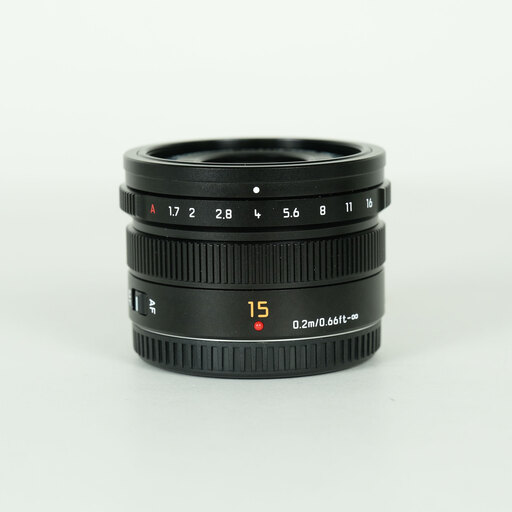 Panasonic LEICA DG SUMMILUX 15mm F1.7 ASPH.