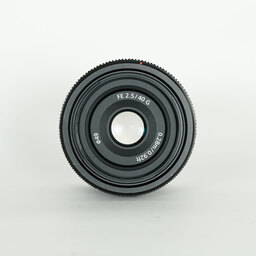 SONY FE 40mm F2.5 G SEL40F25G