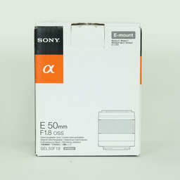 SONY E 50mm F1.8 OSS SEL50F18