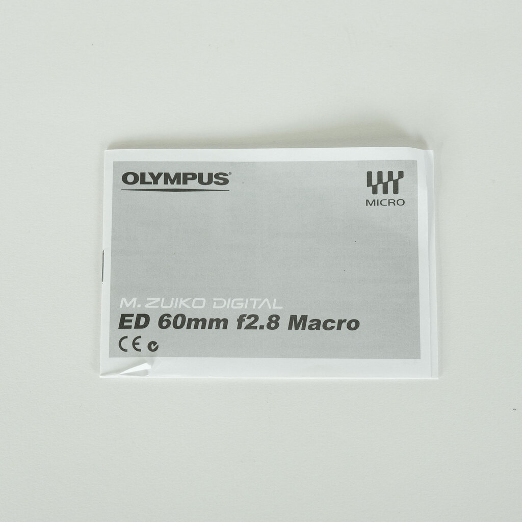 OLYMPUS M.ZUIKO DIGITAL ED60mm F2.8 Macro