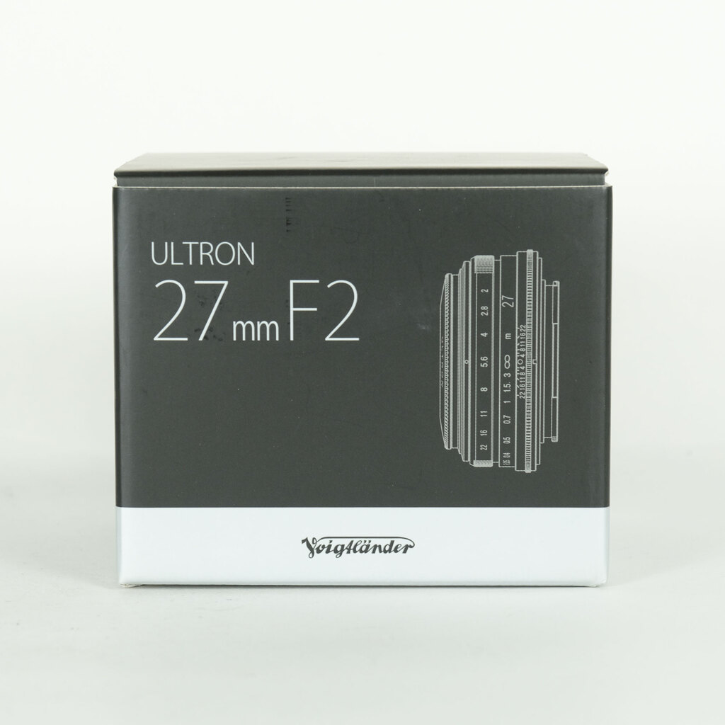 Voigtlander ULTRON 27mm F2 X-mount（フジフイルムX用） シルバーの