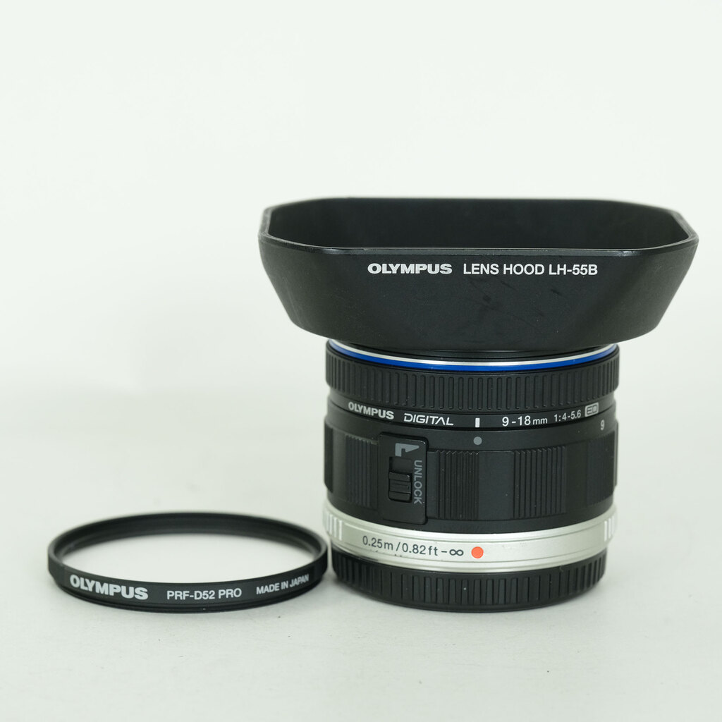 OLYMPUS M.ZUIKO DIGITAL ED 9‑18mm F4.0-5.6