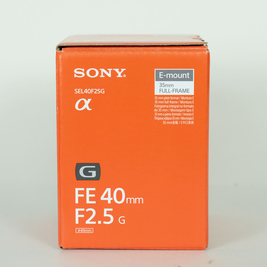 SONY FE 40mm F2.5 G SEL40F25Gの出品 | ONE SCENE（ワンシーン）