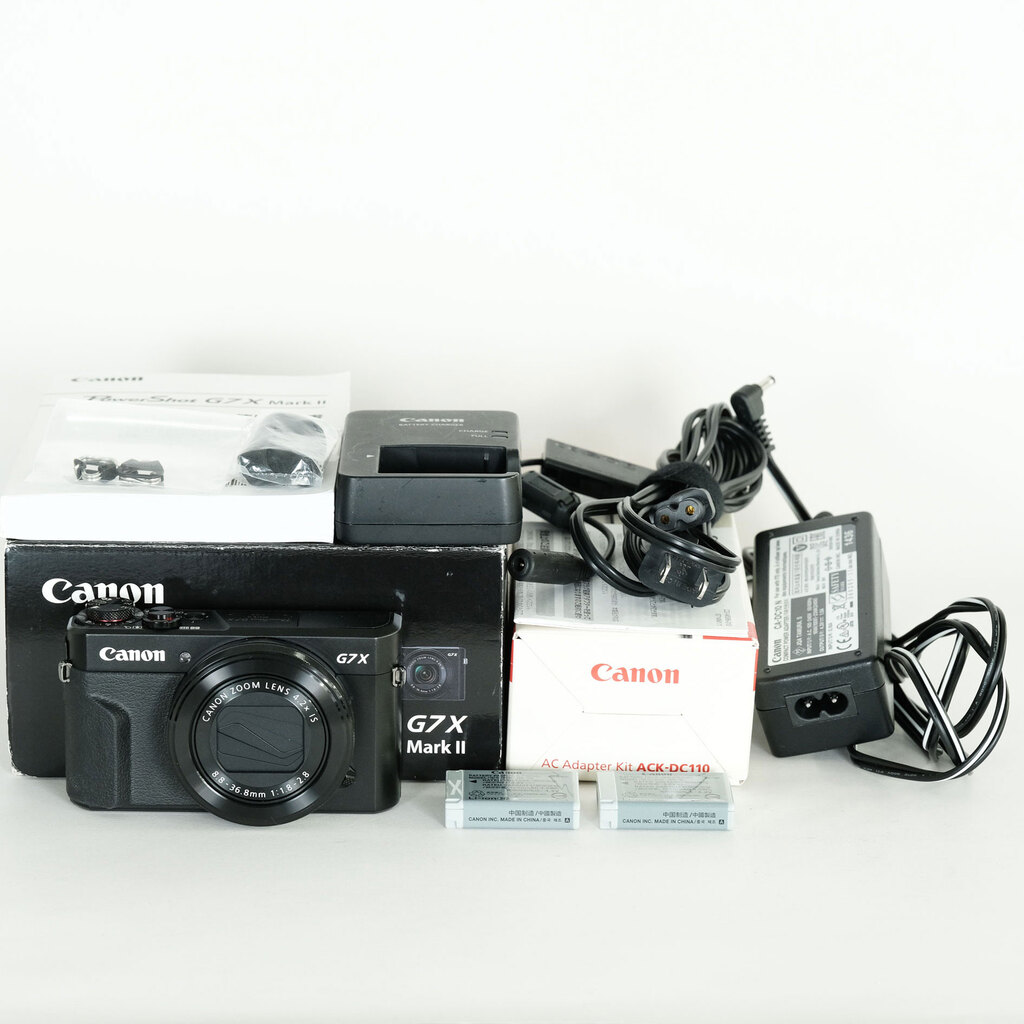 Canon PowerShot G7X Mark II