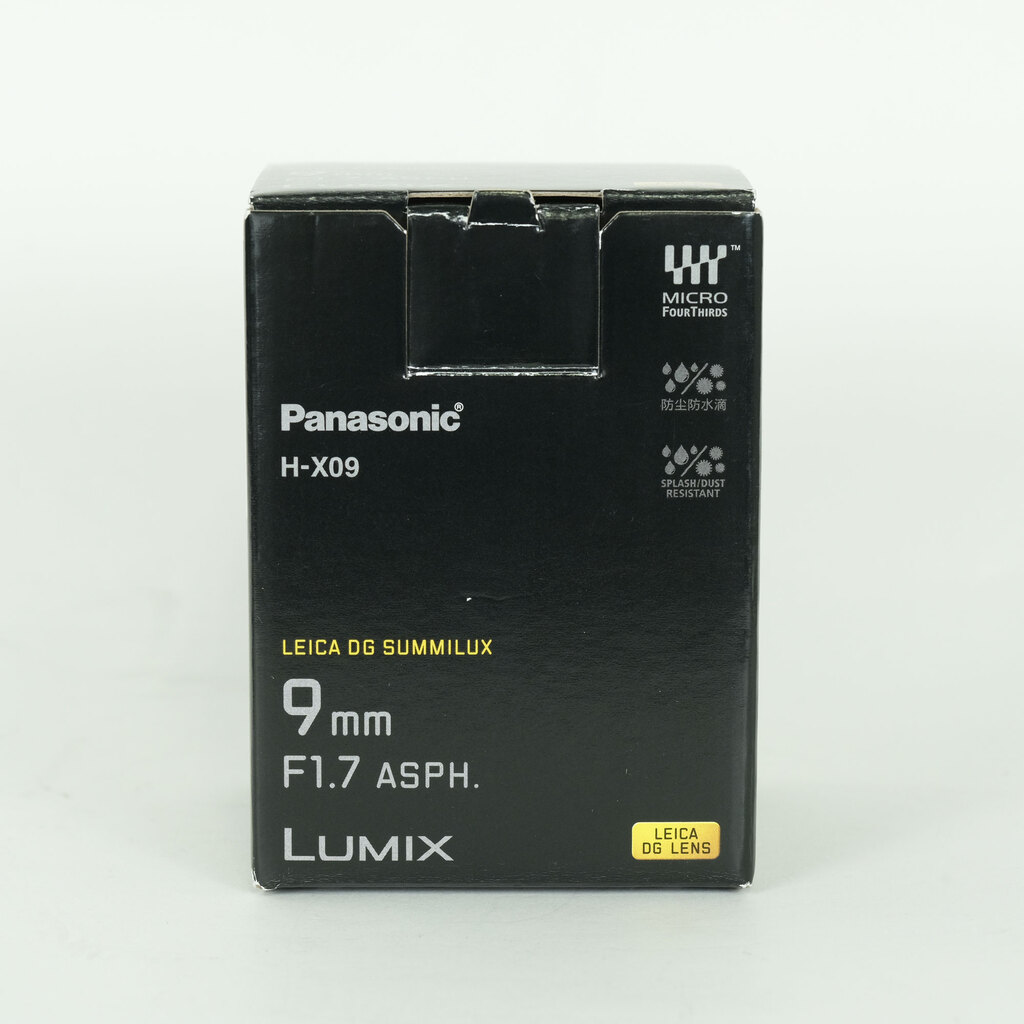 Panasonic LEICA DG SUMMILUX 9mm / F1.7 ASPH.
