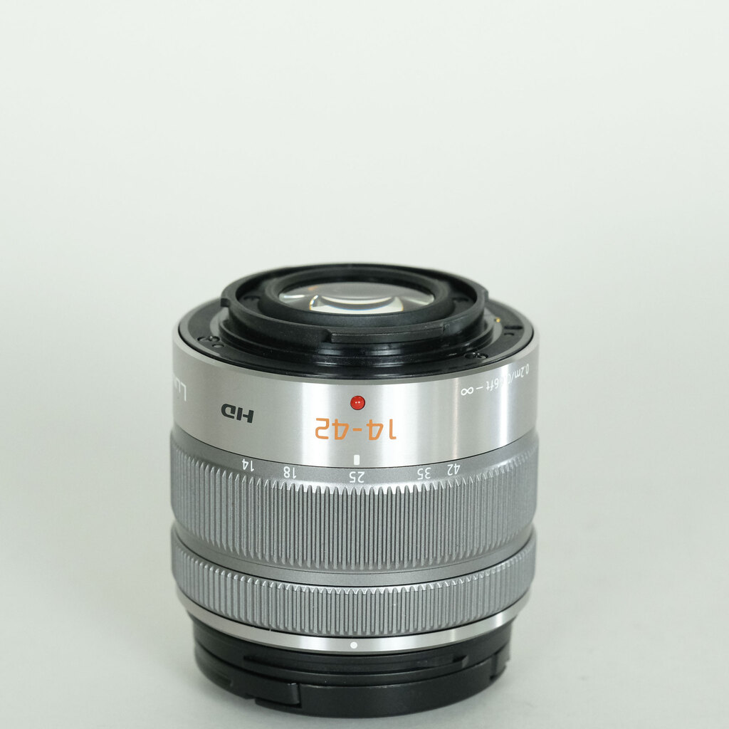 Panasonic LUMIX G VARIO 14-42mm F3.5-5.6II ASPH. MEGA O.I.S.  シルバー    H-FS1442A-S
