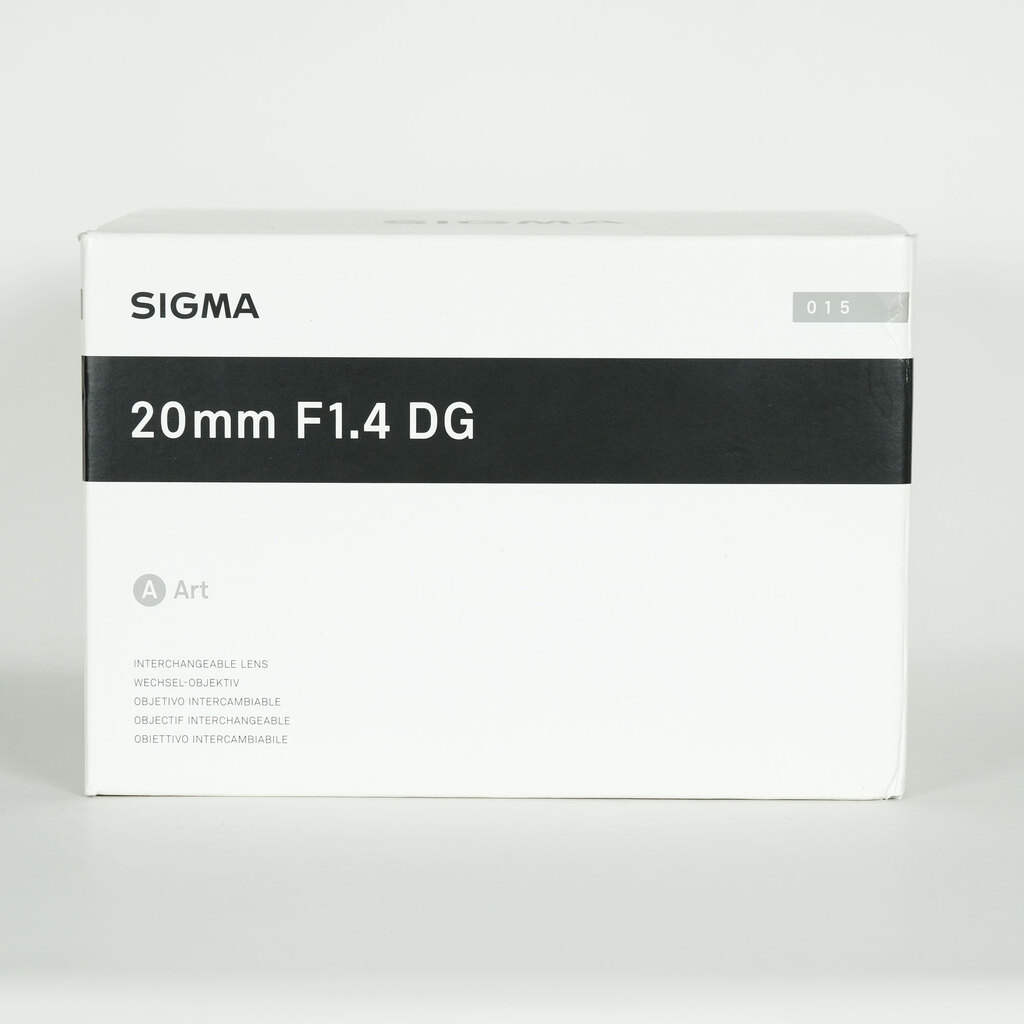 SIGMA 20mm F1.4 DG HSM｜Art [キヤノン用]