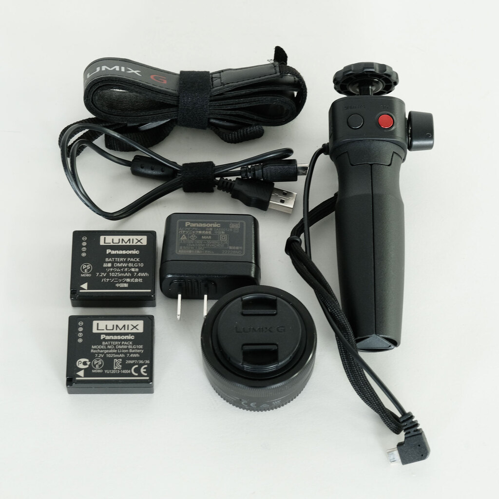 Panasonic LUMIX DC-G100V 標準ズームレンズ ＋ トライポッドグリップキット