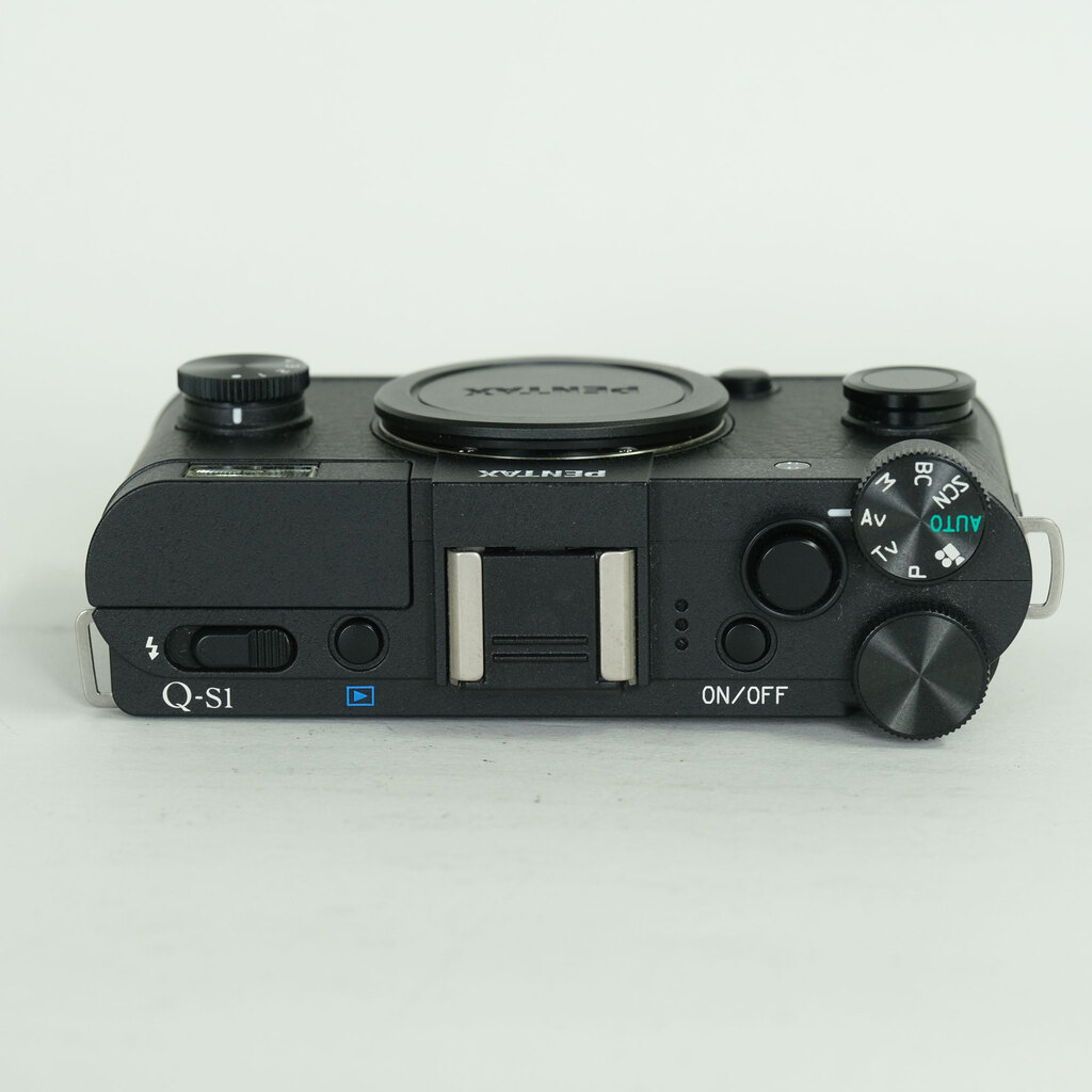 PENTAX Q-S1 ボディ ブラック×チャコールブラック