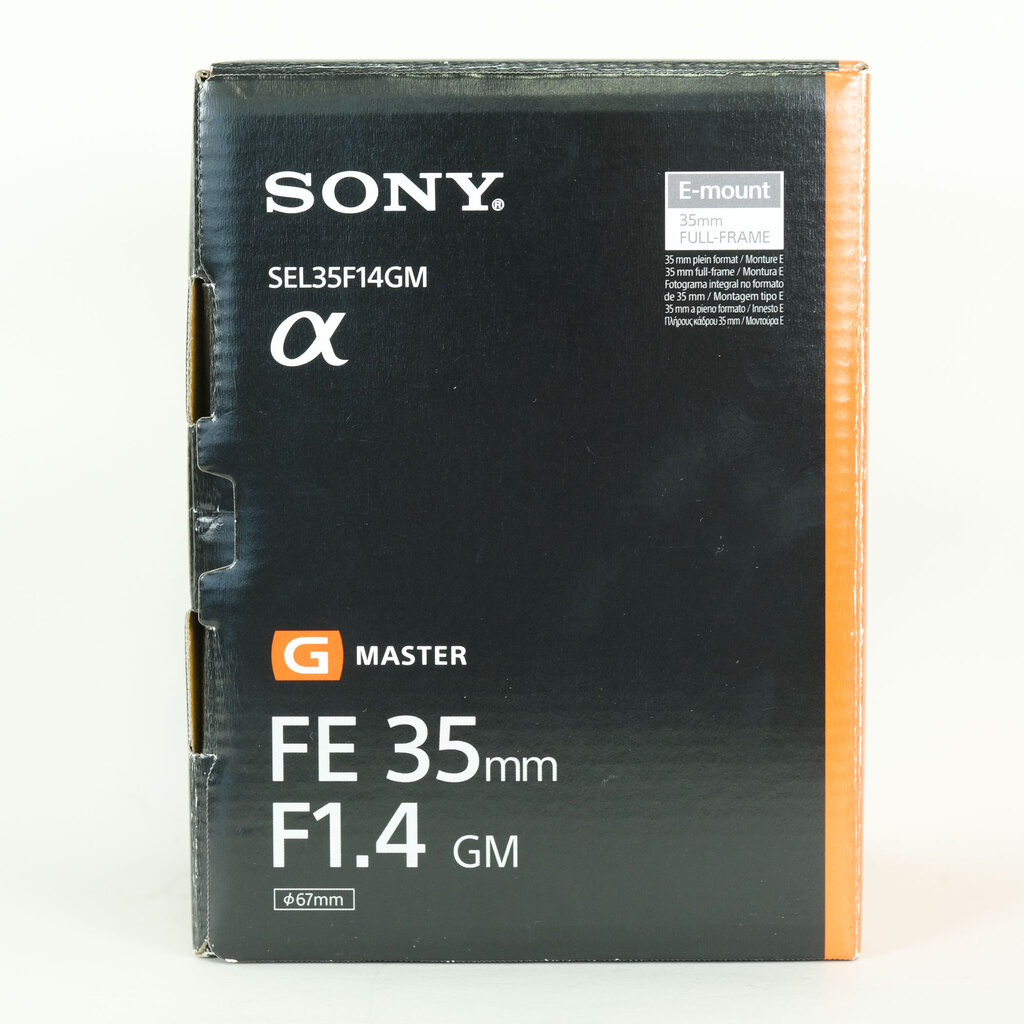 SONY FE 35mm F1.4 GM SEL35F14GM