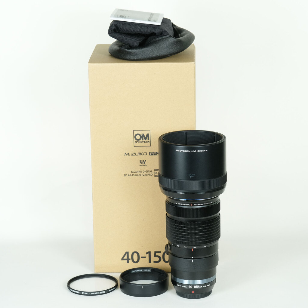 OM SYSTEM M.ZUIKO DIGITAL ED 40-150mm F2.8 PRO ?? ※OM SYSTEMロゴモデル