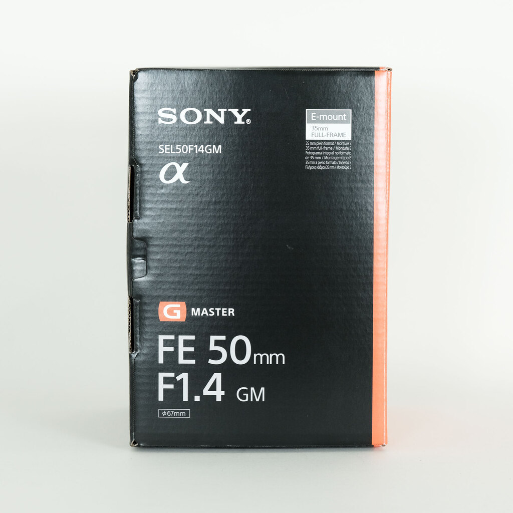 SONY FE 50mm F1.4 GM SEL50F14GM