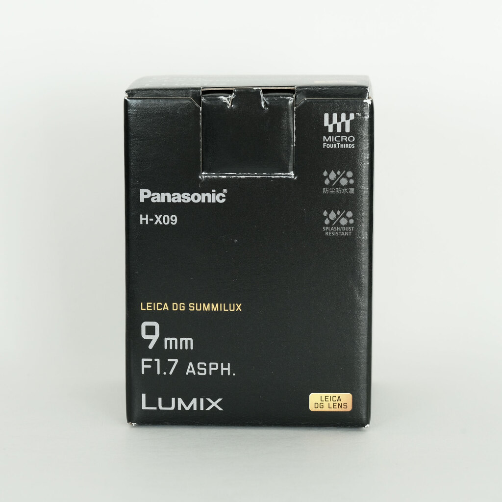 Panasonic LEICA DG SUMMILUX 9mm / F1.7 ASPH.