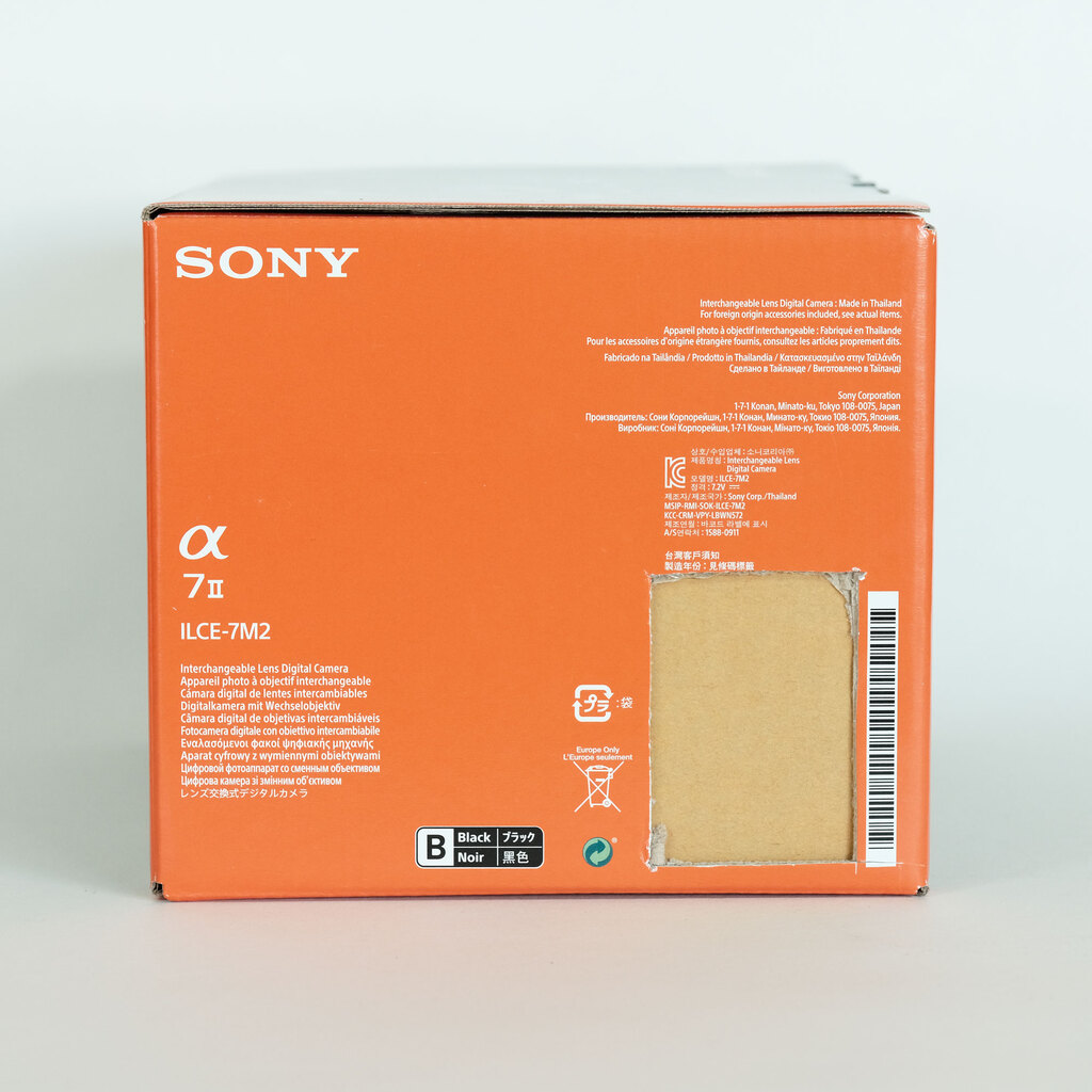 SONY α7 II（ILCE-7M2）