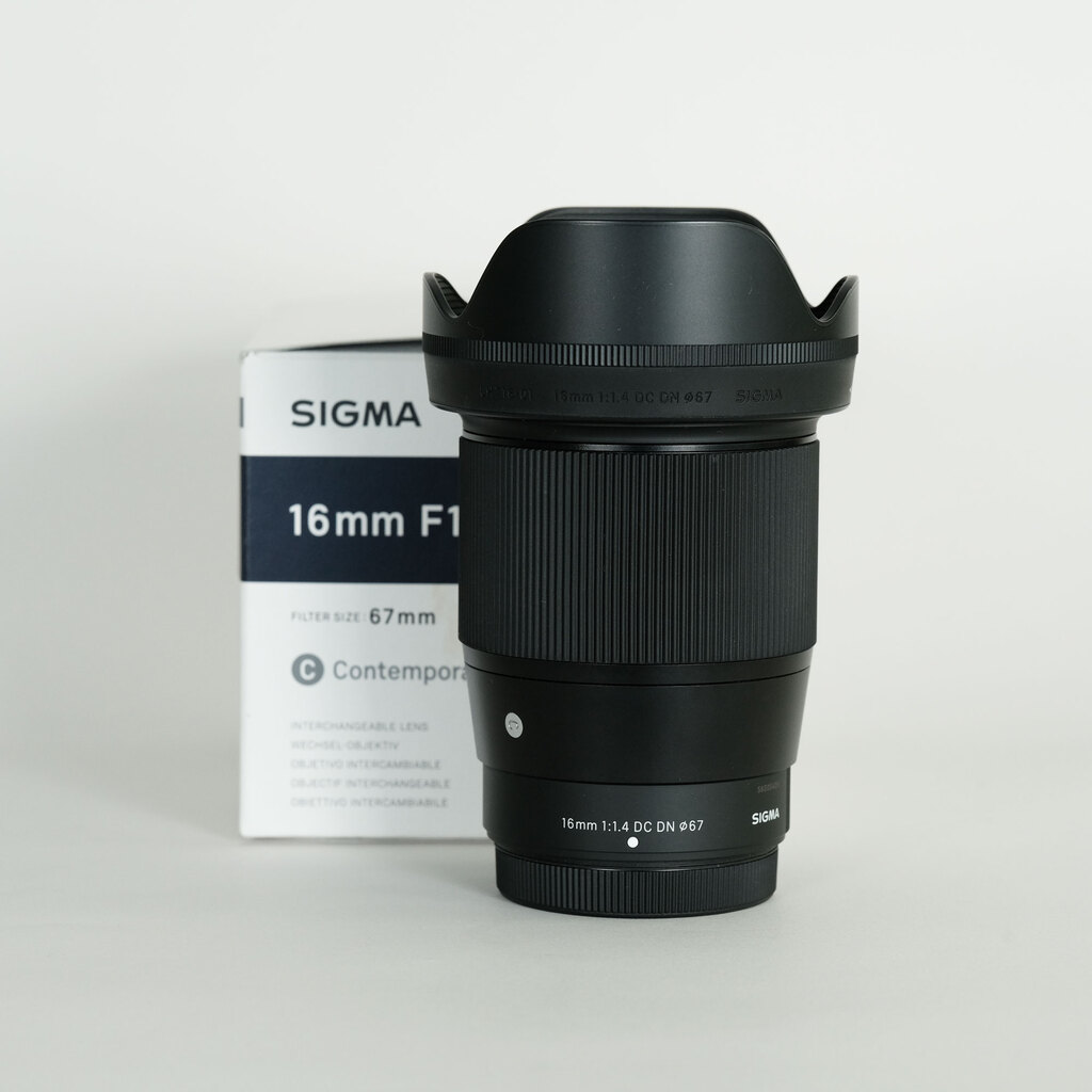 SIGMA 16mm F1.4 DC DN｜Contemporary [フジフイルムX用]