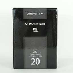 OLYMPUS M.ZUIKO DIGITAL ED 20mm F1.4 PRO