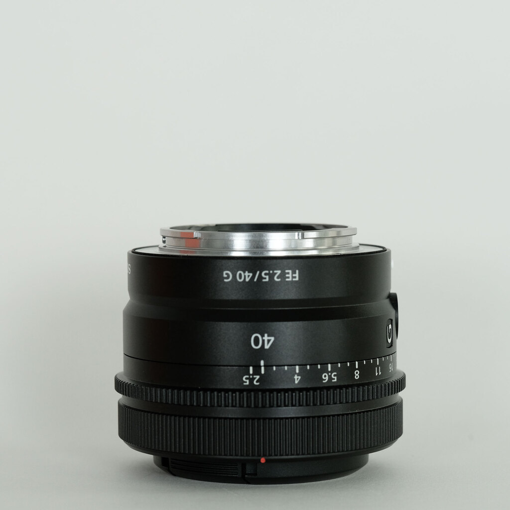 SONY FE 40mm F2.5 G SEL40F25G