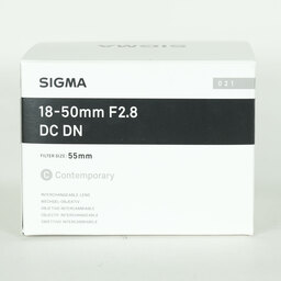SIGMA 18-50mm F2.8 DC DN｜Contemporary [ソニーE用]