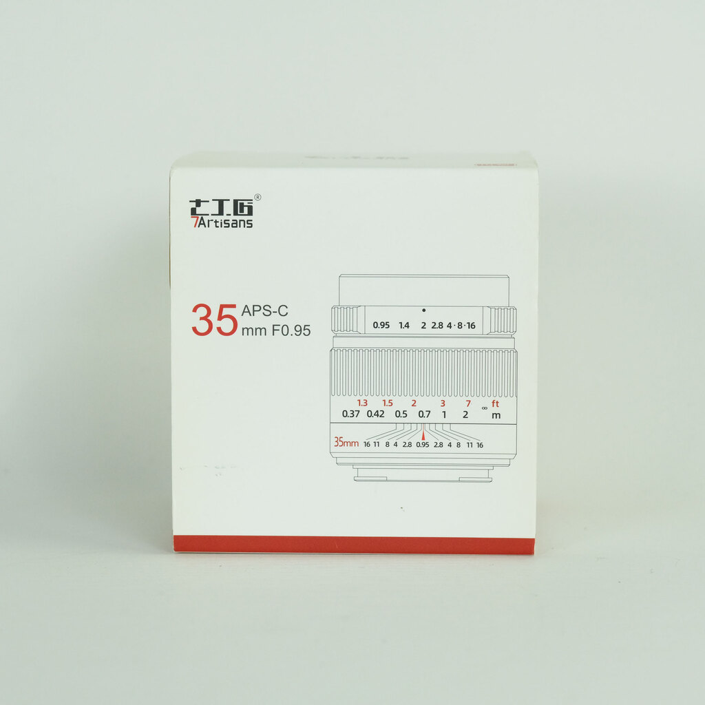 七工匠 7Artisans 35mm F0.95 (フジフイルムX用) ブラック