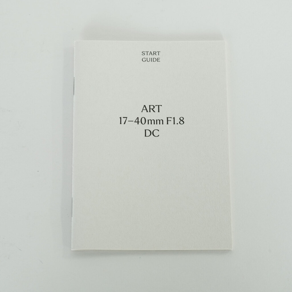 SIGMA 17-40mm F1.8 DC｜Art フジフイルムX用