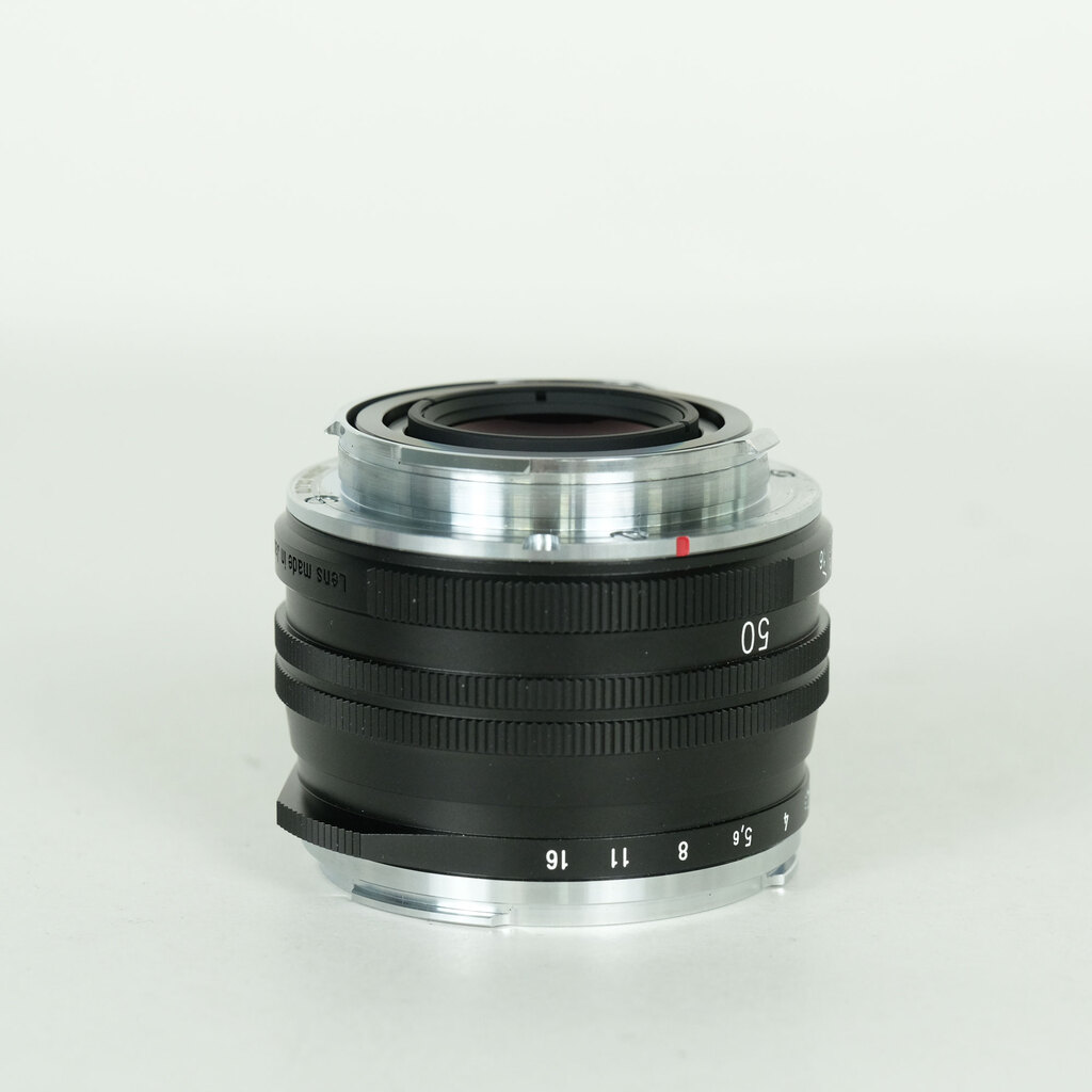 コシナ フォクトレンダー NOKTON Vintage Line 50mm F1.5 Aspherical II VM ブラック MC