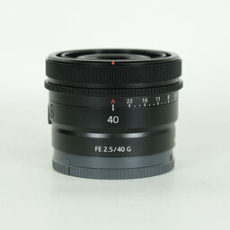 SONY FE 40mm F2.5 G SEL40F25G