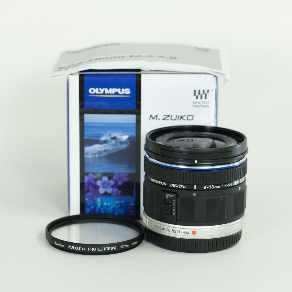 OLYMPUS M.ZUIKO DIGITAL ED 9‑18mm F4.0-5.6